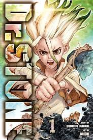 Dr STONE volume 1 book cover.